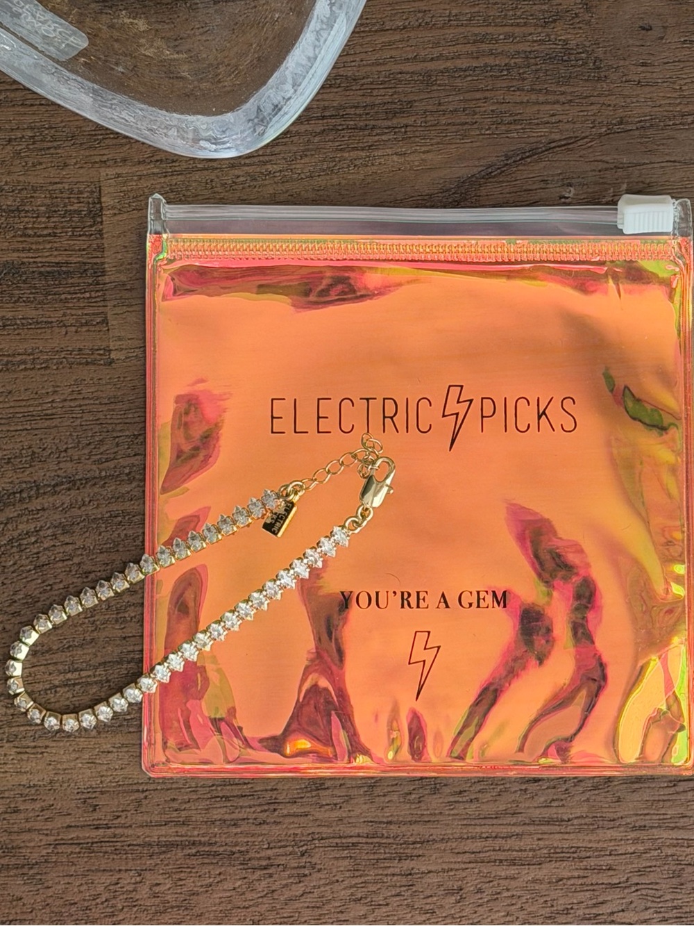 Electric Picks Serena Tennis Bracelet